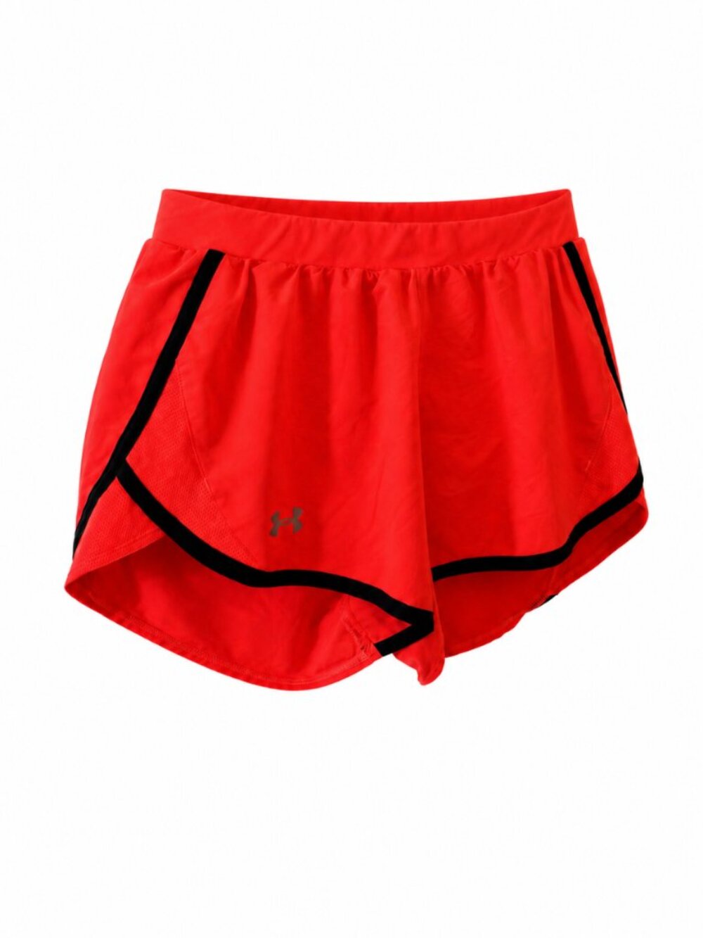 🪩 2/20 Under Armour Coral Red HeatGear Loose Running Shorts Size M